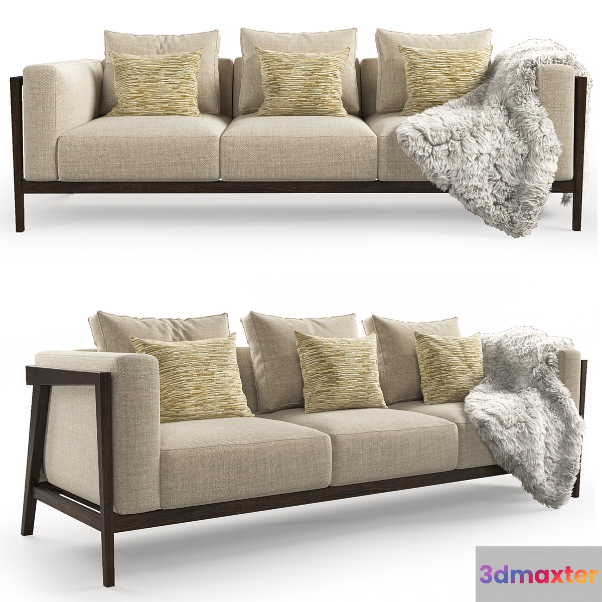 Coco Wolf Porto Comporta Sofa 3D Max