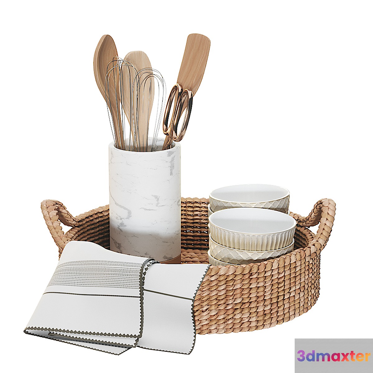 Decor set 3D Max
