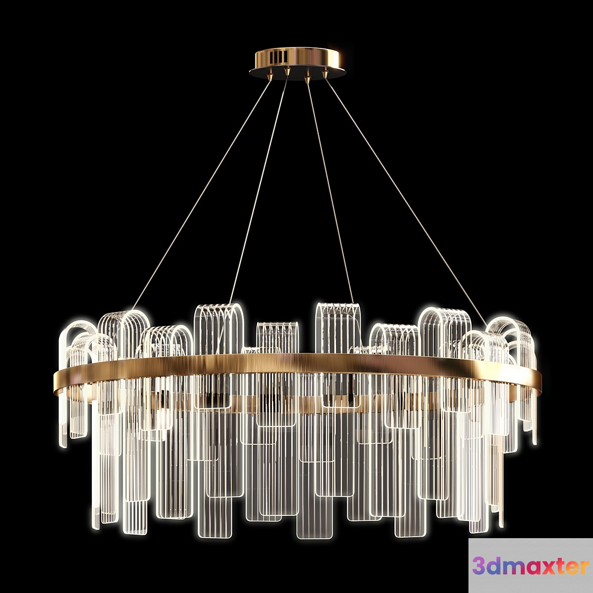Modern round led chandelier - No.2