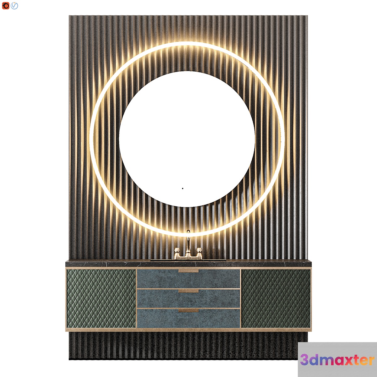 Luxury Brands Bathroom 3D Max