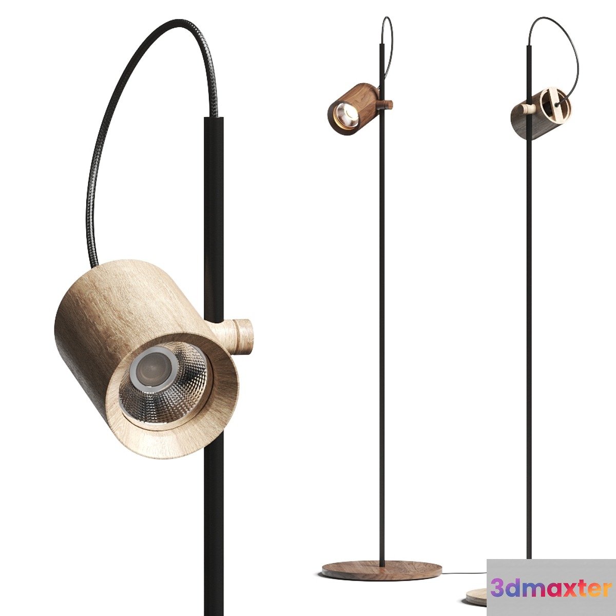 Asaf Weinbroom Standing Spot Floor Lamp
