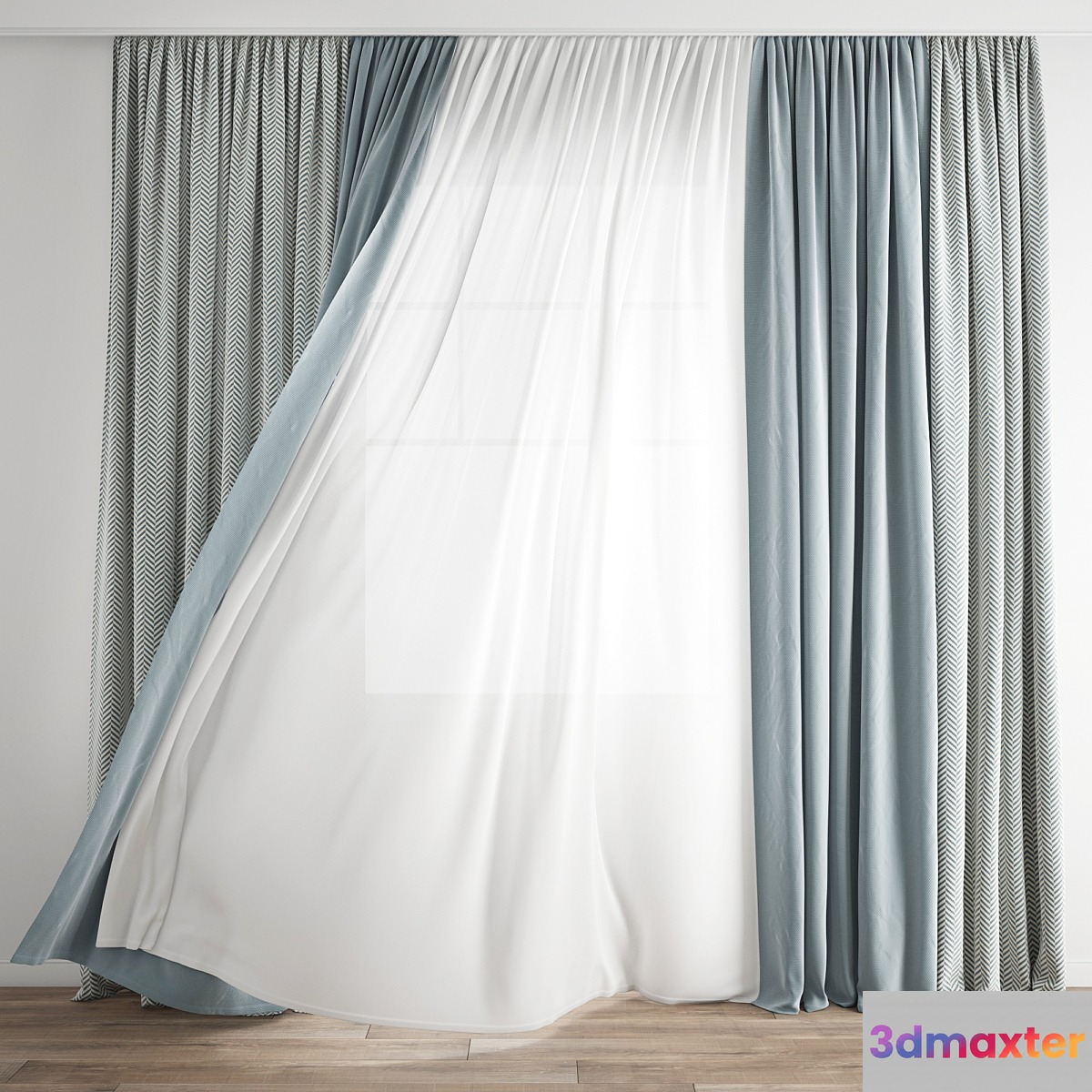 Curtain 267 _ Wind blowing effect 2