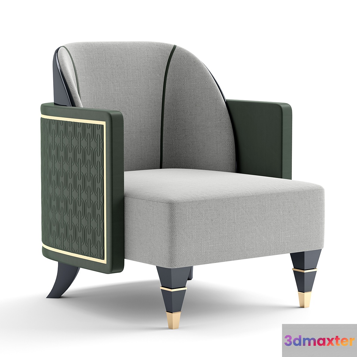 Armchair aston martini 3D Max