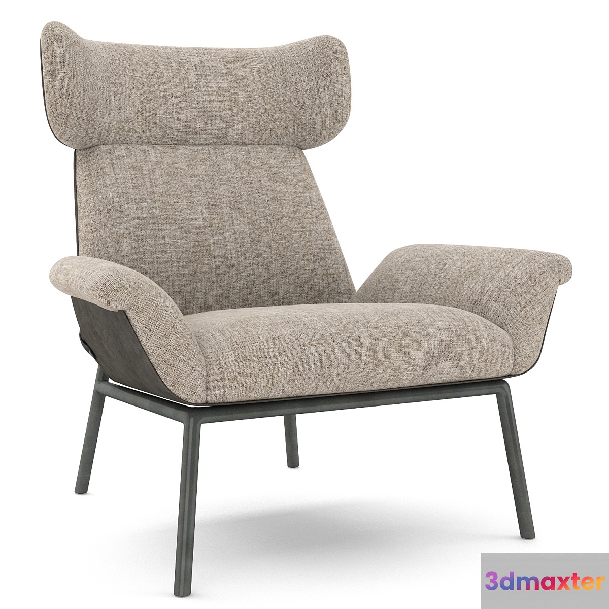 Anson Chair 3D Max