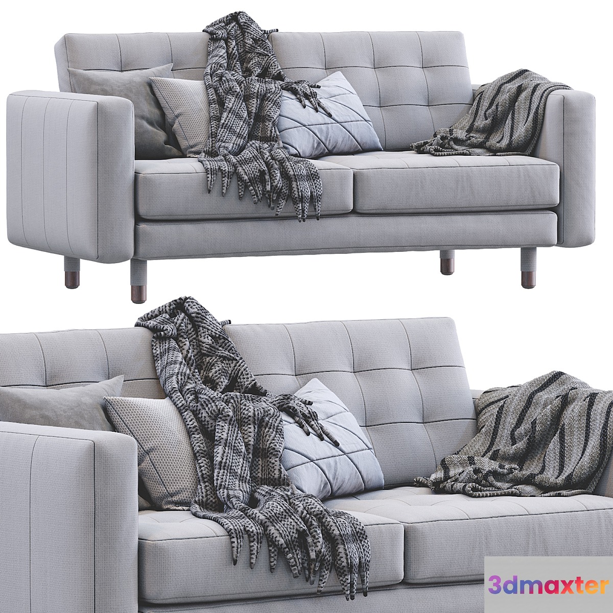 Sofa Landskrona By Ikea 3D Max