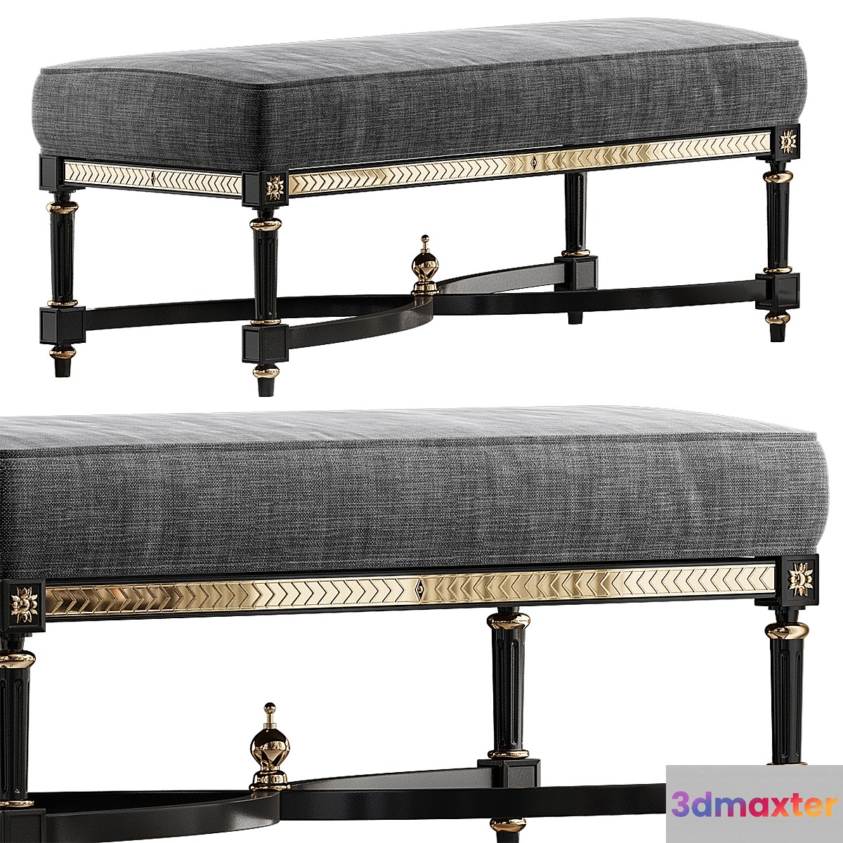 Bench - Monarch Corbett Upholstered by Century