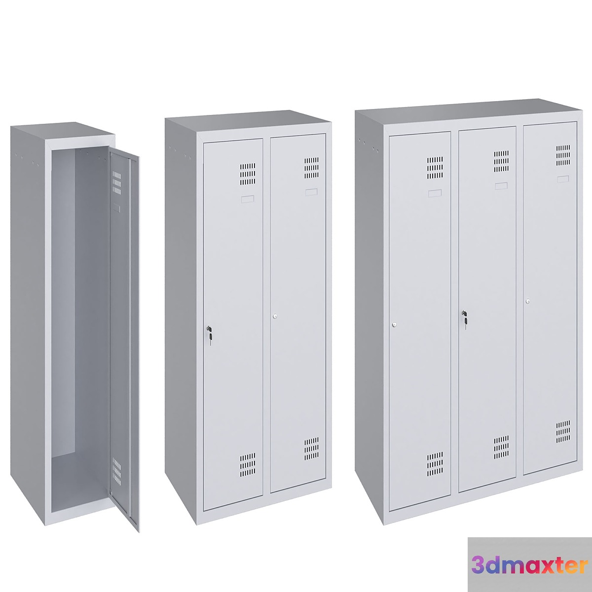 Locker for Dressing Room 3D Max