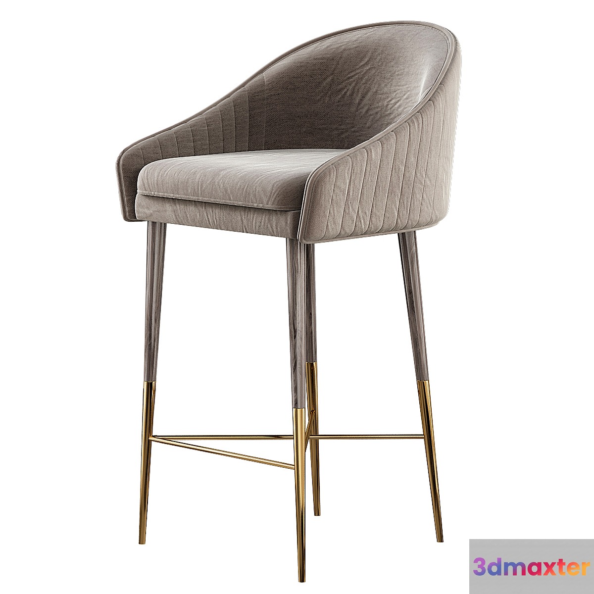Bar stools Duquesa & Malvada KATE 3D Max
