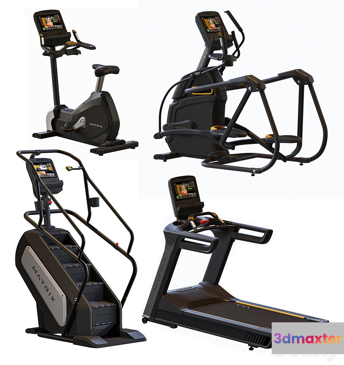 Matrix Fitness for Exercise Gym ( Performance Series ) - No.4