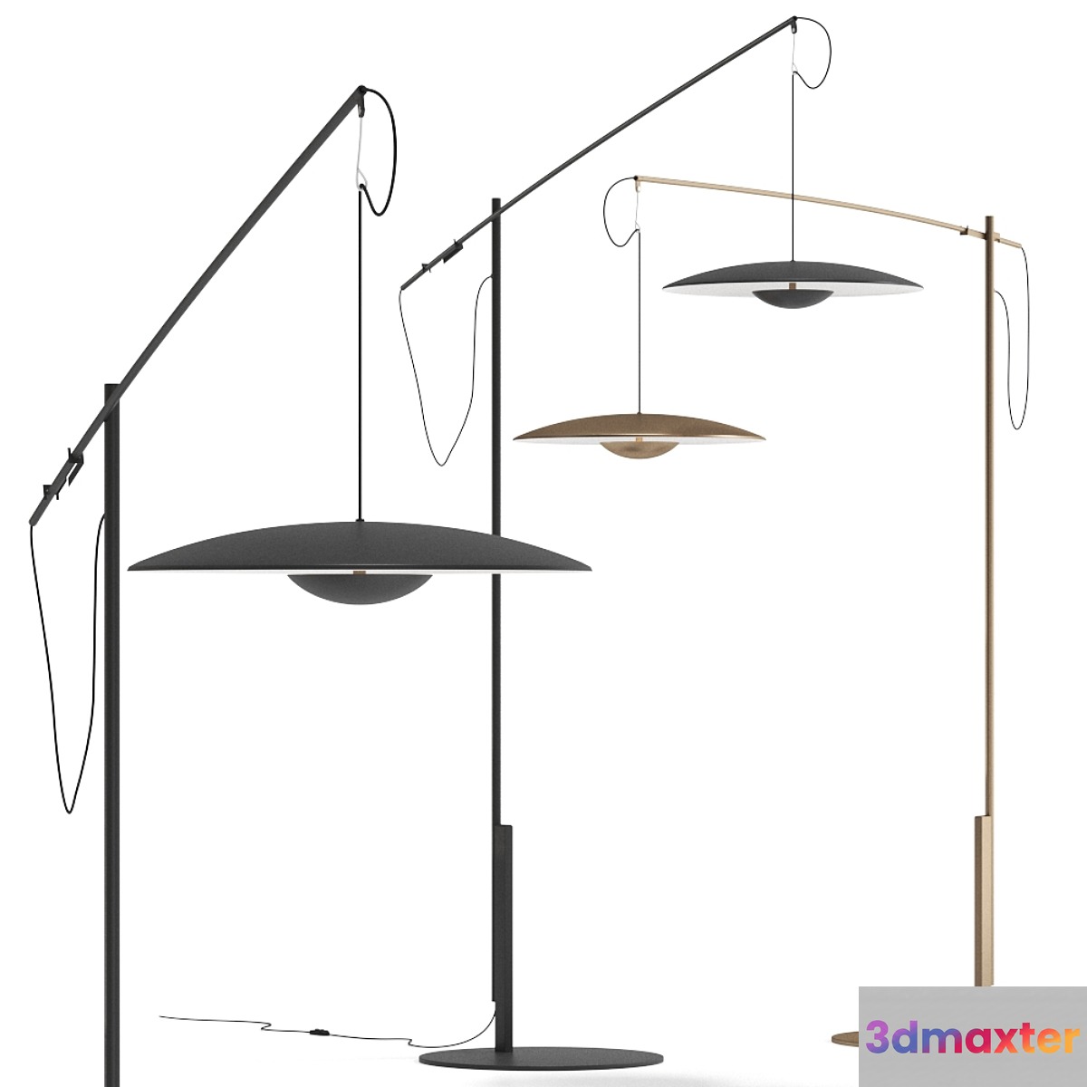 Ginger XL 42 floor lamp by Marset