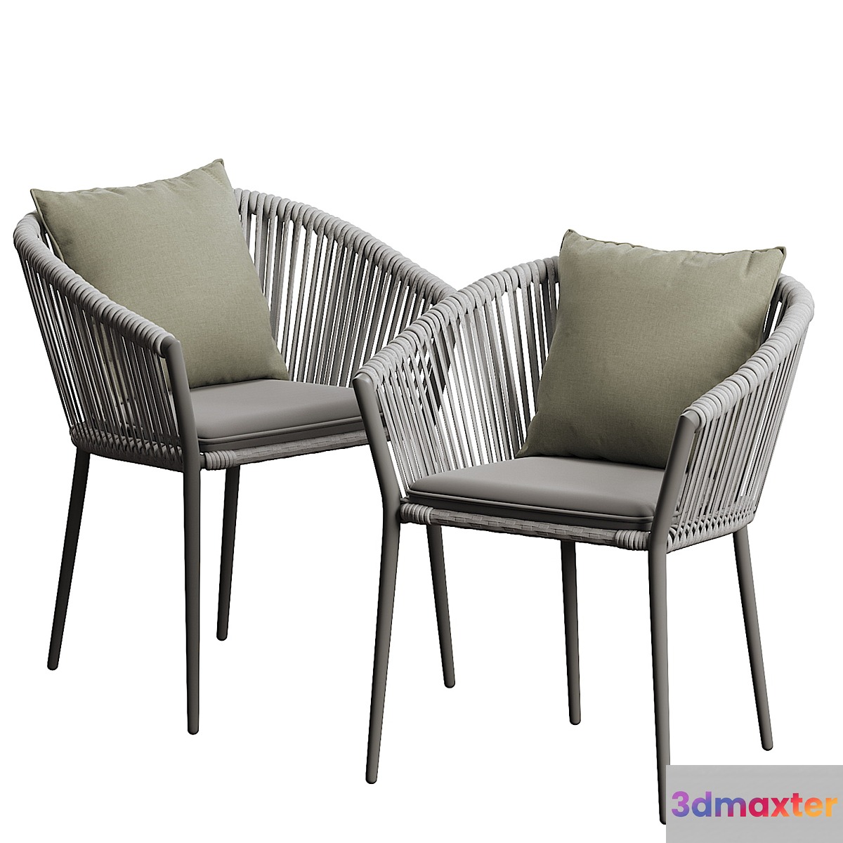Muse dining chair 3D Max
