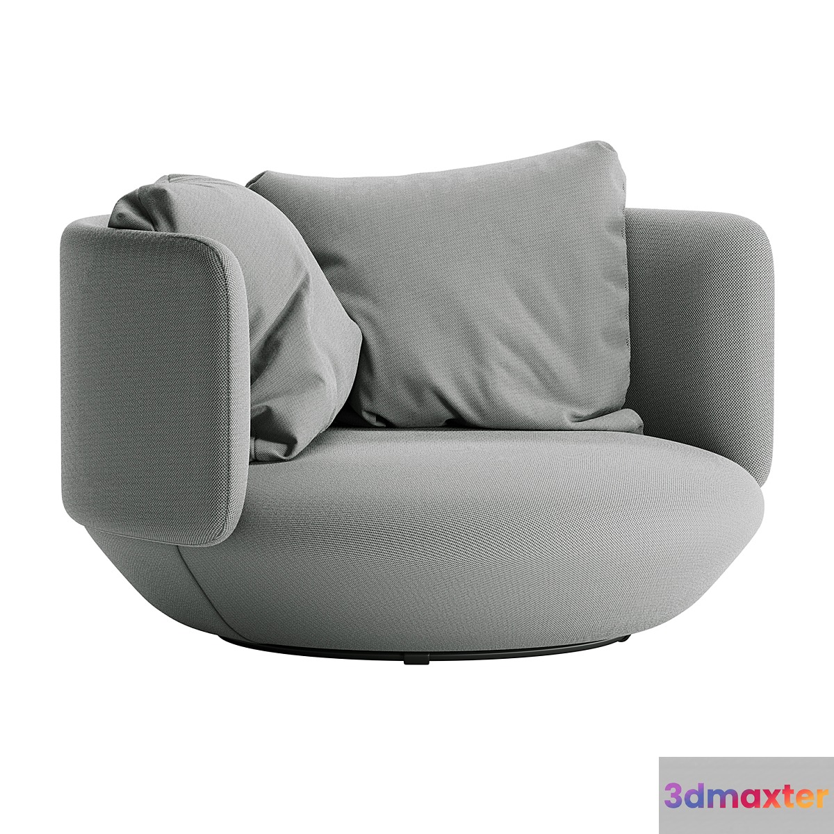WENTZ Baixa Lounge Chair - Light Gray
