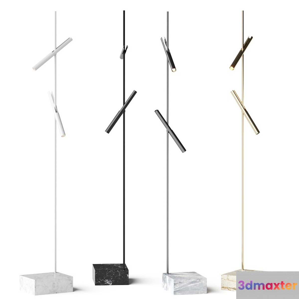 Keron Esprit Floor Lamps 3D Max