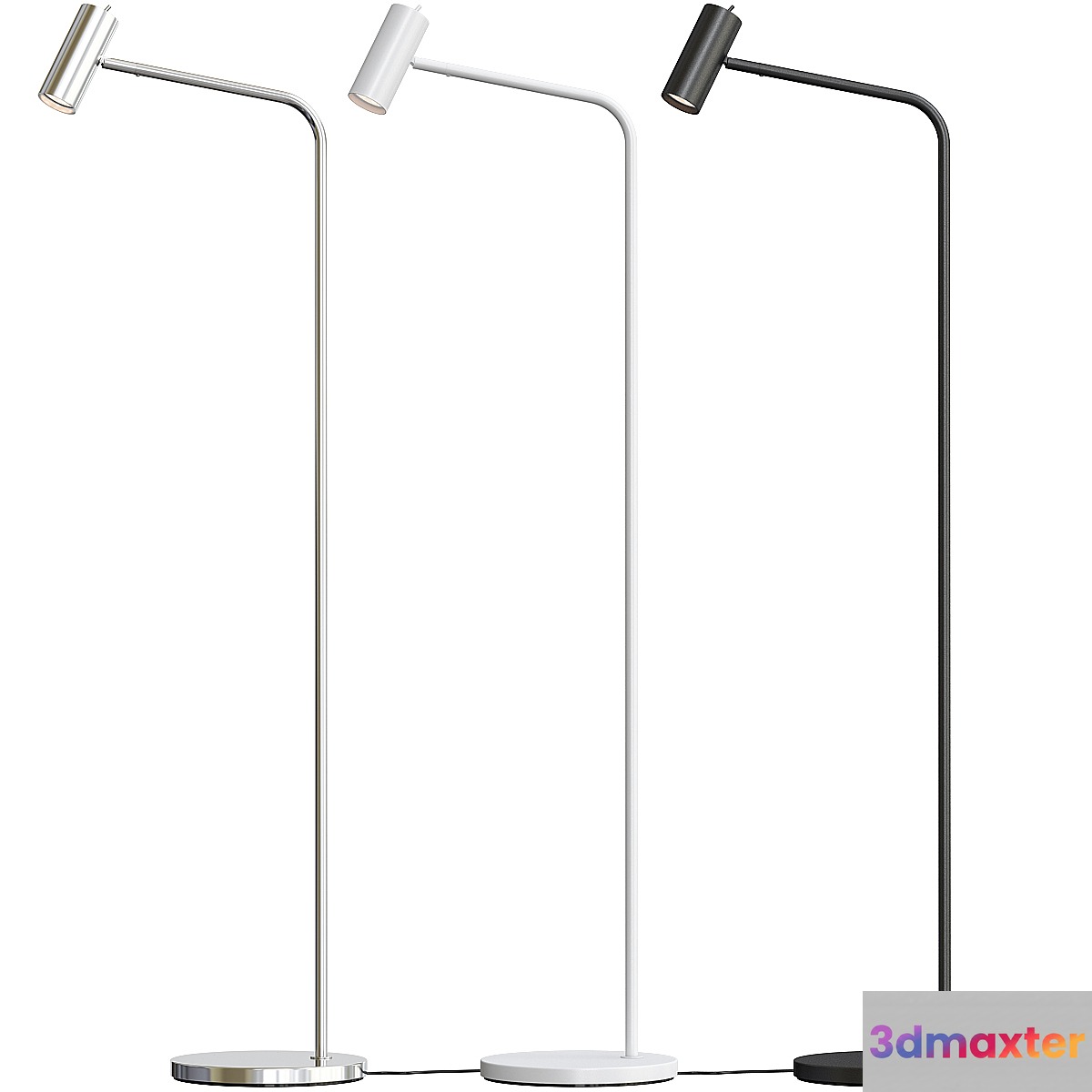 Virrmo Lamp Nickel Ikea 3D Max