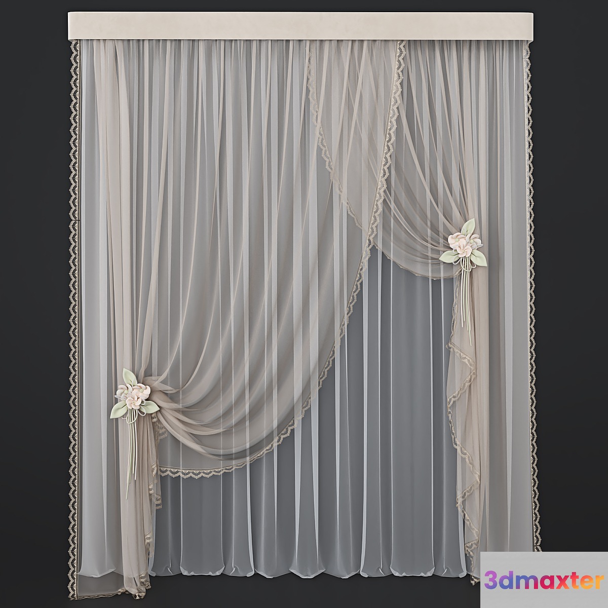 Curtain_59 3D Max