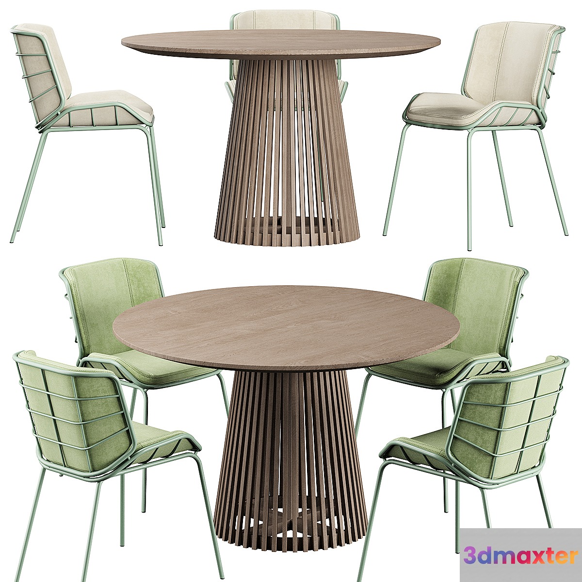 Irune Ola Forma Table Traba GIACOMO CATTANI chair