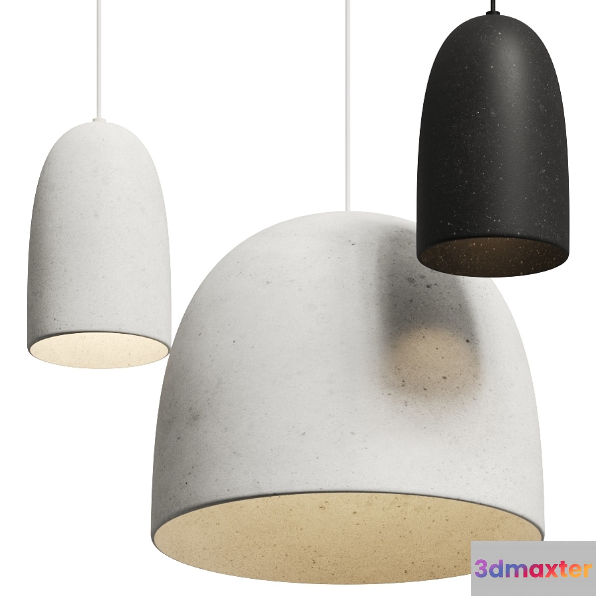 Ferm Living Speckle Pendant Lamps 3D Max