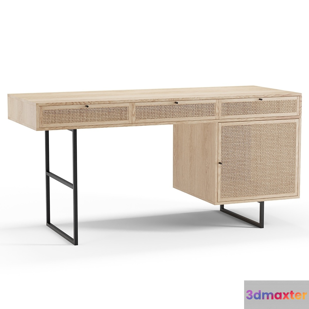 Ivy desk 3D Max