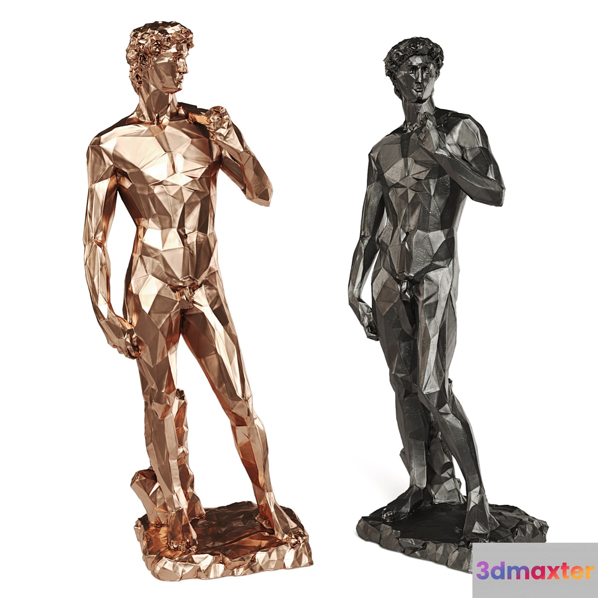 David Michelangelo Tall edges Copper Black