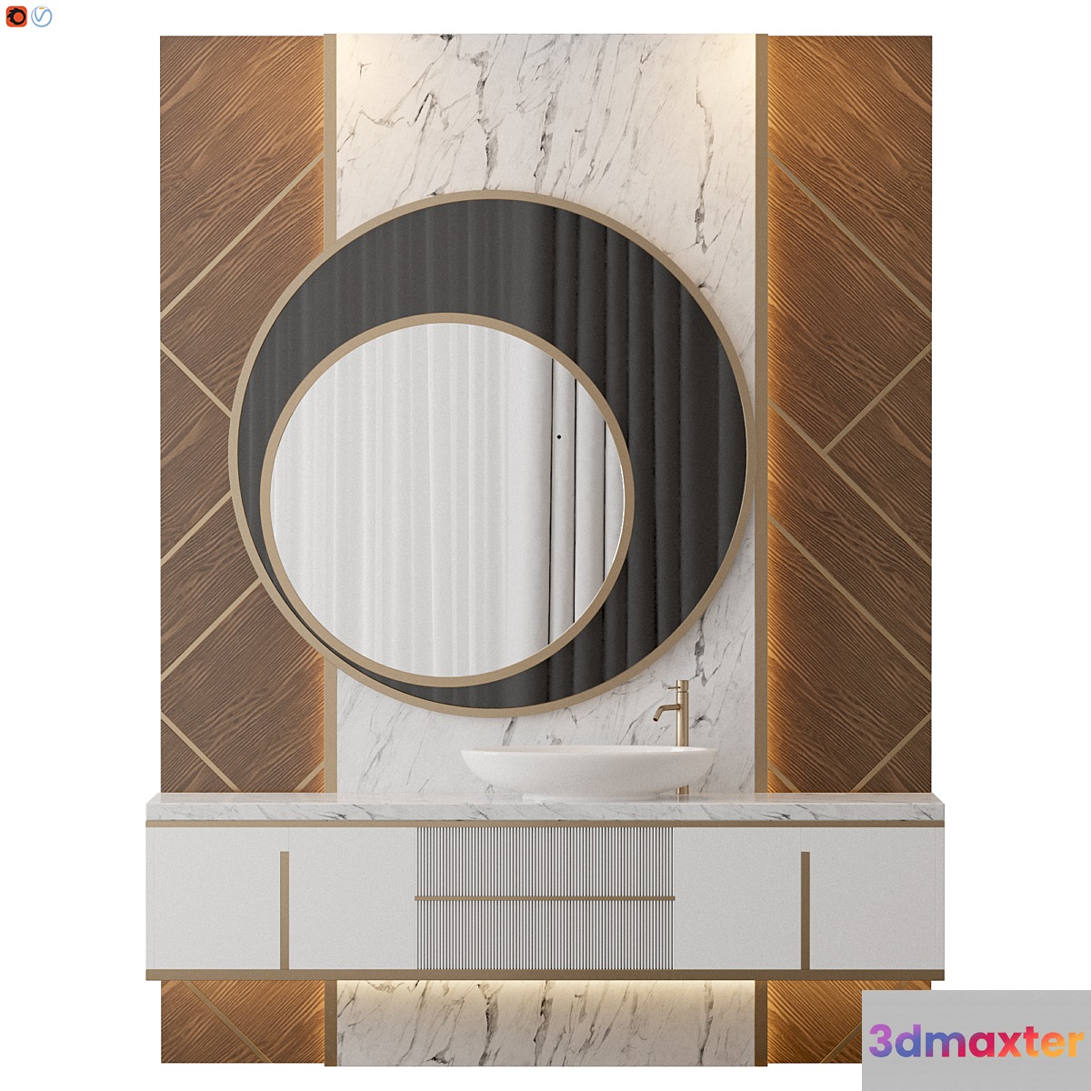 Luxury Bathroom White