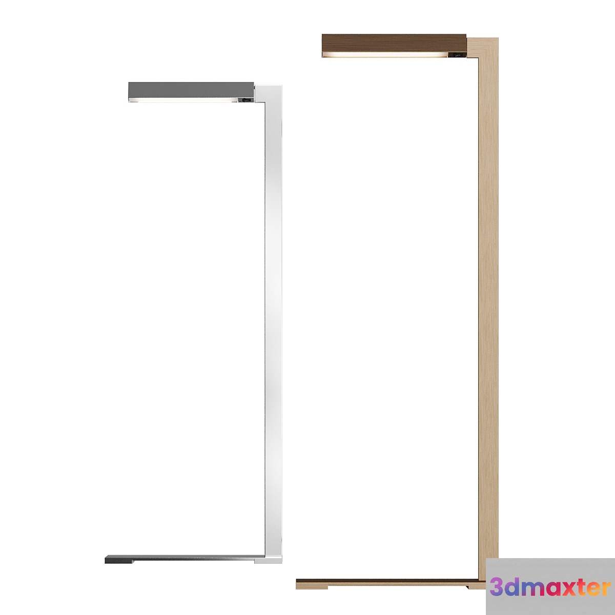 HOLLY HUNT Bar LED Reading Lamp - No.2 3D Max