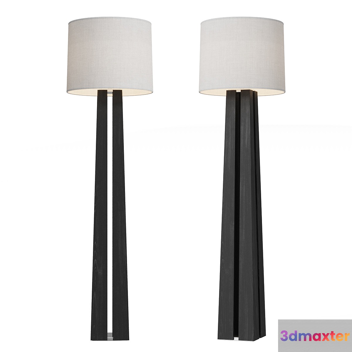 HOLLY HUNT Sequoia Floor Lamp 3D Max