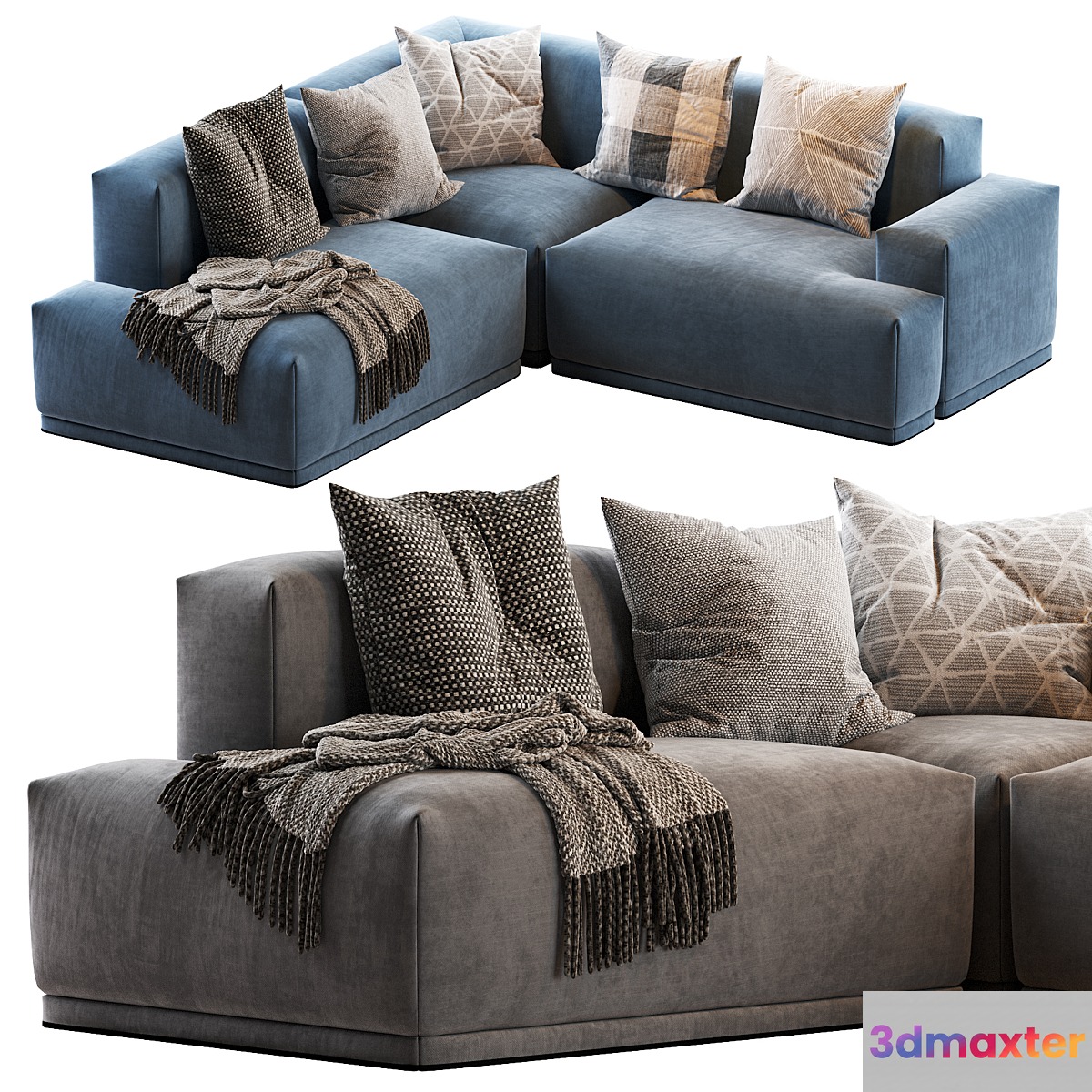 CONNECT MODULAR SOFA 3D Max
