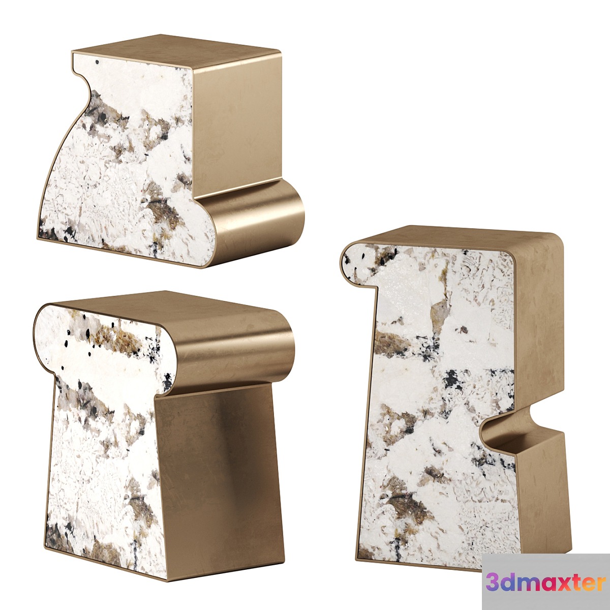 Superluxe Side Tables by Kelly Wearstler - No.2