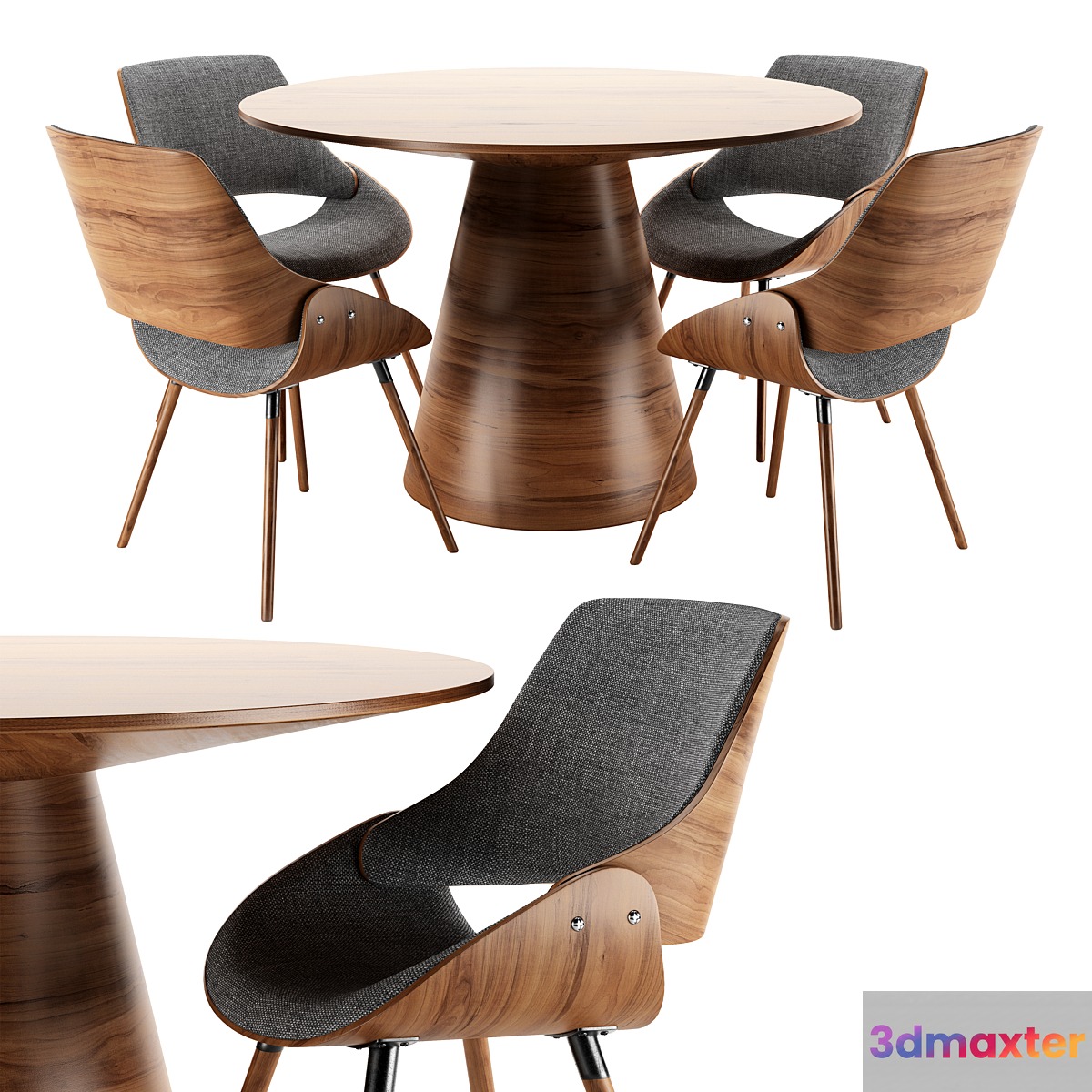 Kiss Chair and Gary Table