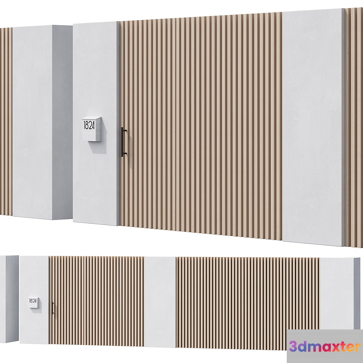 044_Modern Fence 02 00