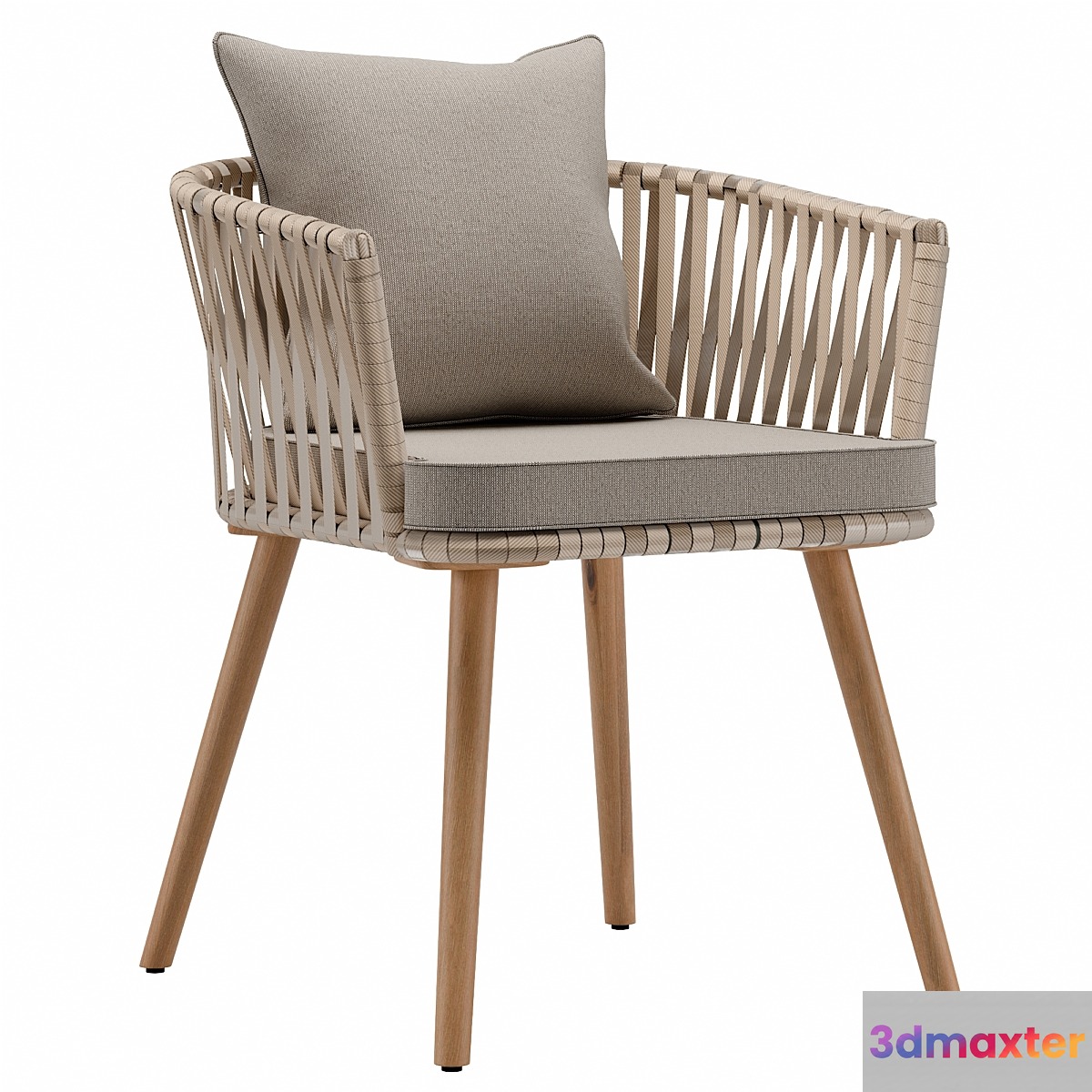 Hemilce chair 3D Max