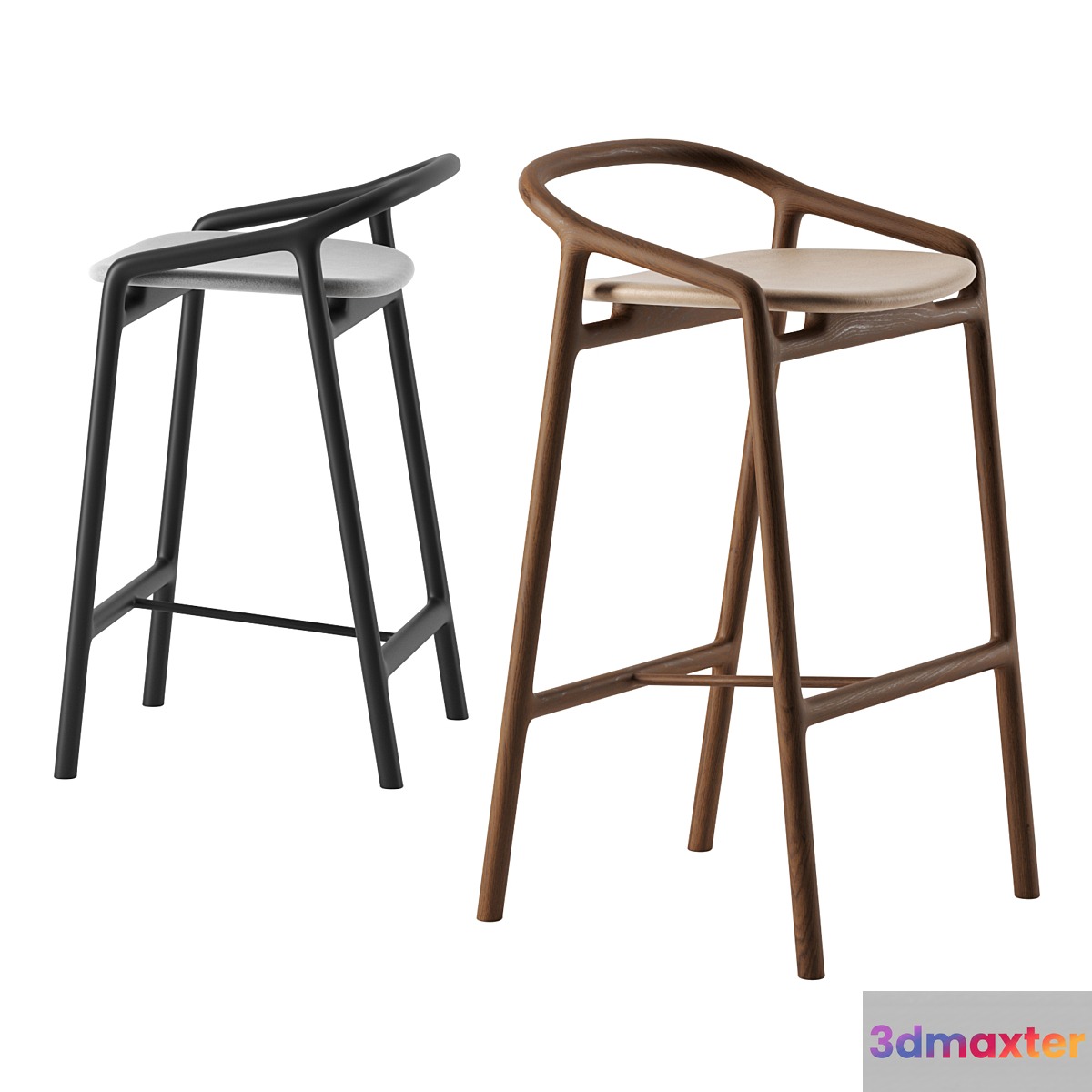 Brioni bar stool by Woak