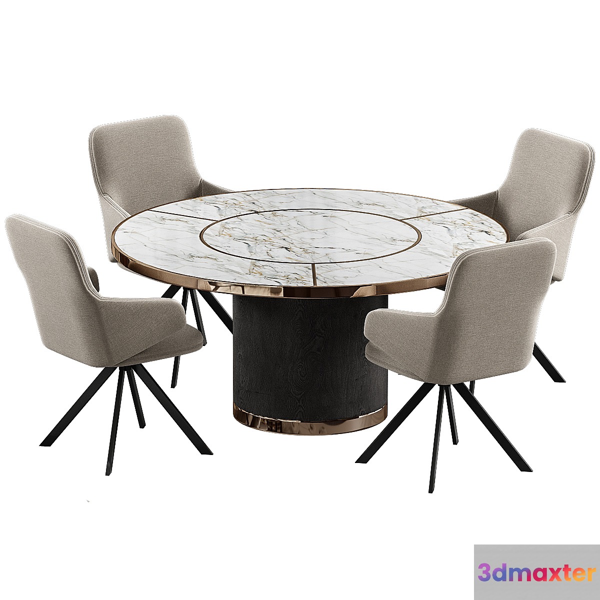 Dining talbe SOFTLINE NUUK and Reflex SIGNORE DEGLI ANELLI