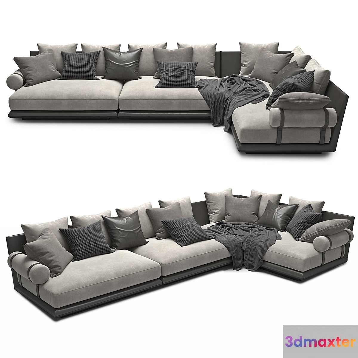 Sofa Noonu B&B Italia 3D Max