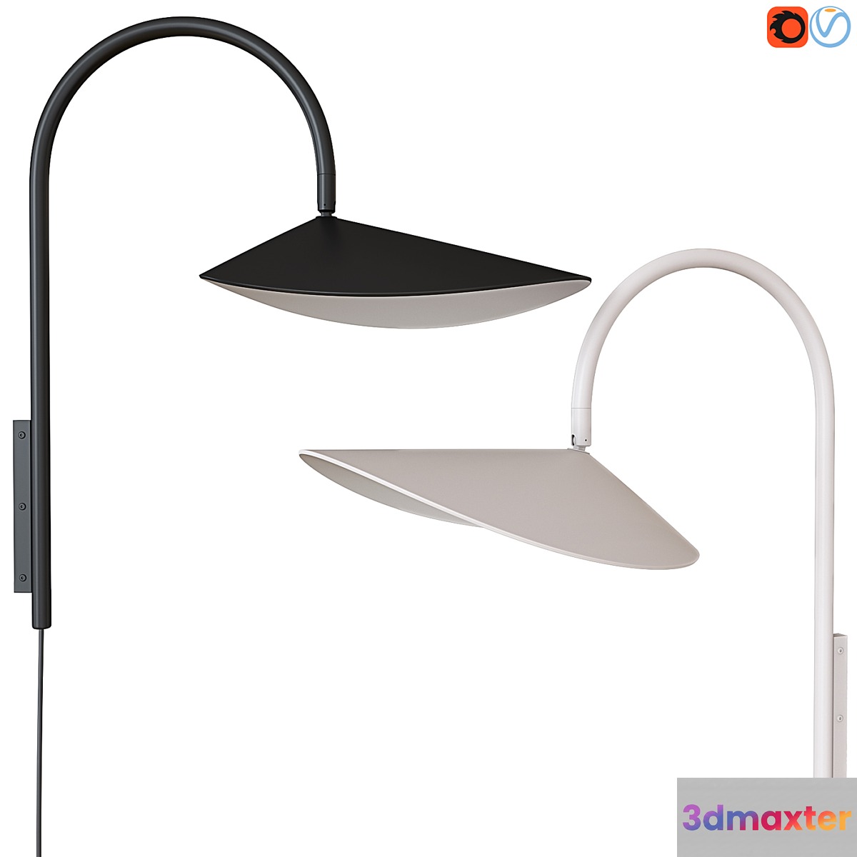 Arum wall lamp