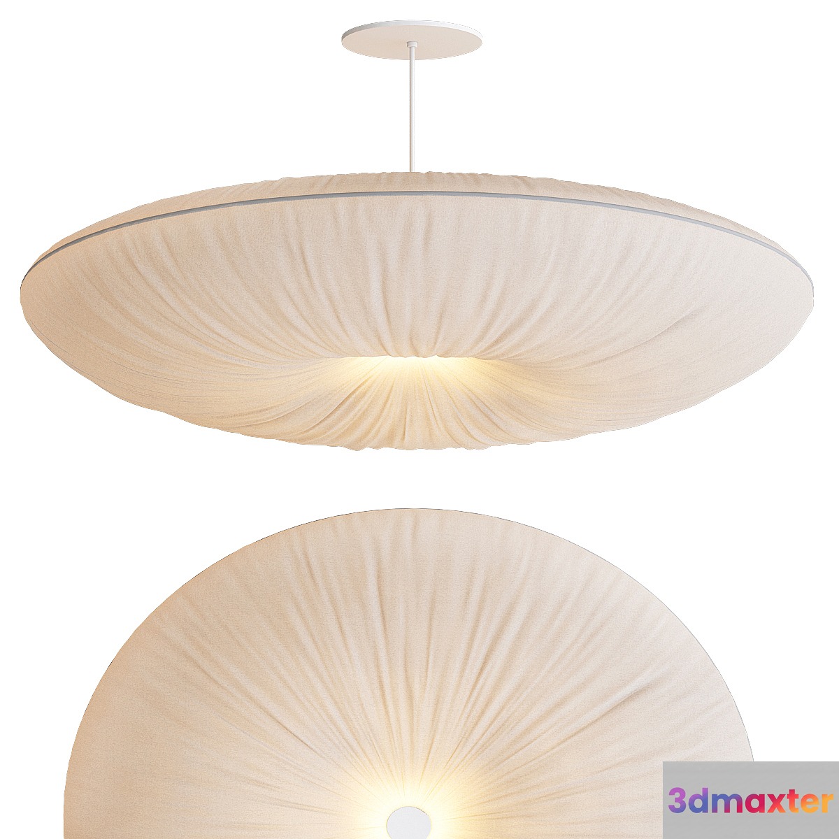 The stand by aqua light 3D Max