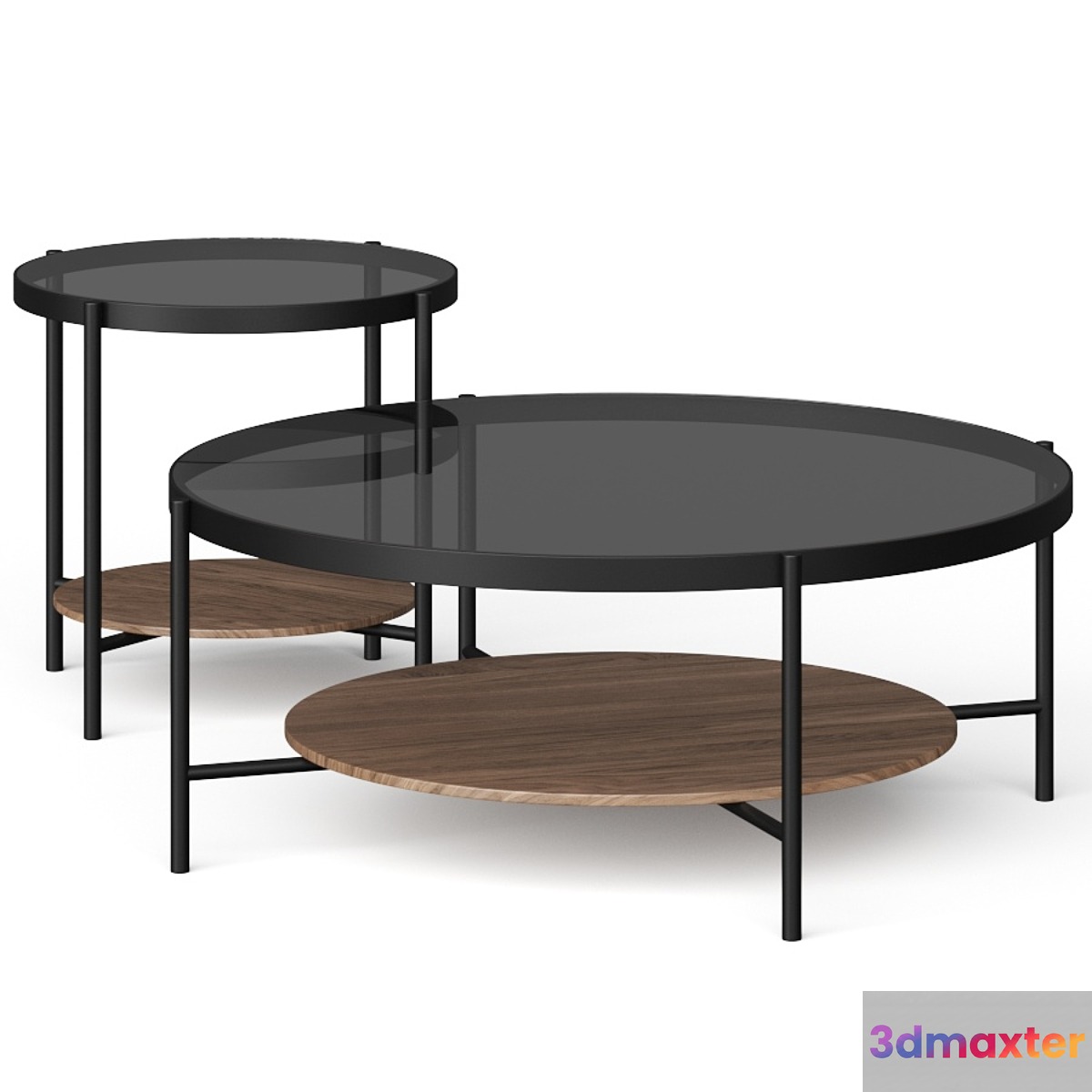 Williams-Sonoma West Elm Rockville Coffee Table - No.2 3D Max