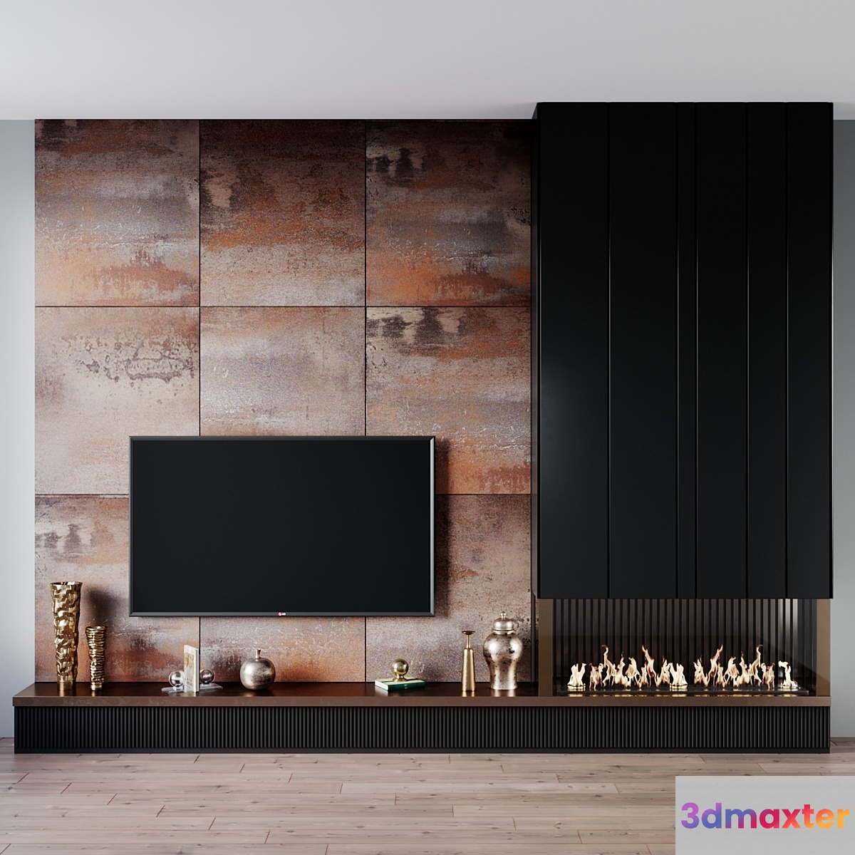 tv set 183 3D Max