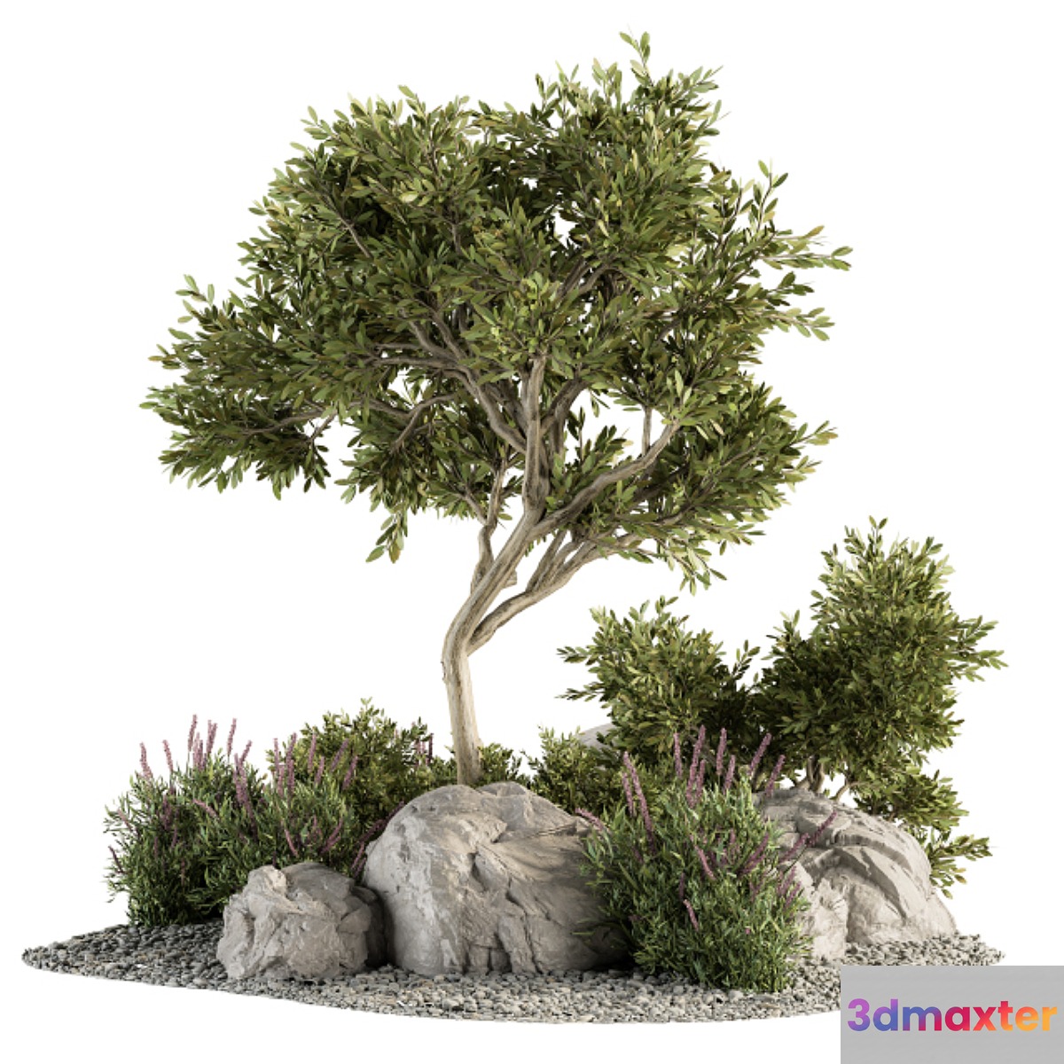 Garden set Tree and Bush - Garden Set 18 - No.3