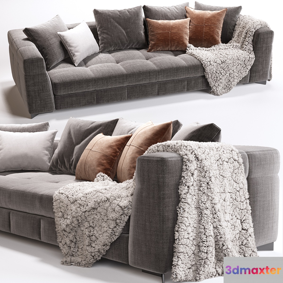 Minotti Blazer sofa 3D Max