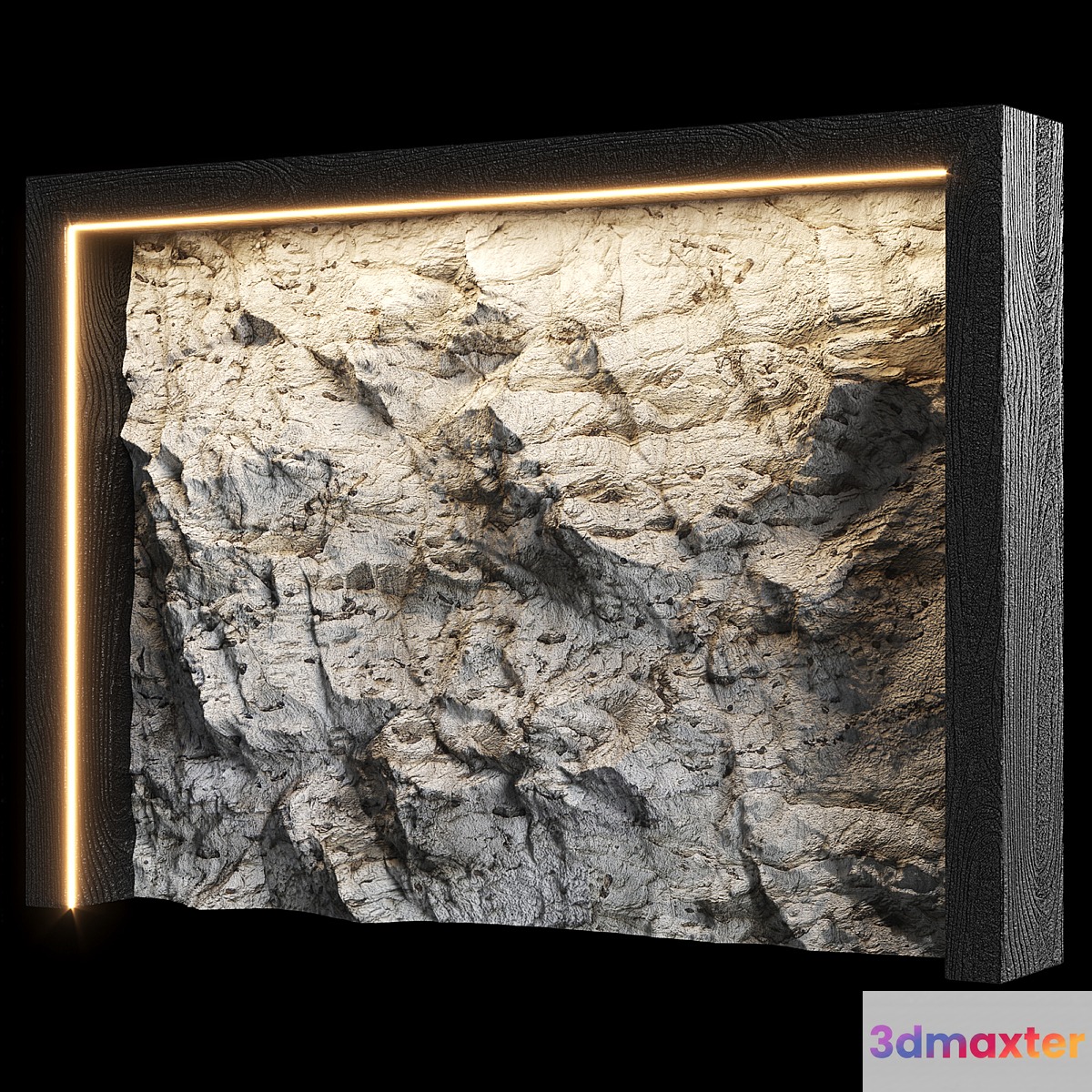 stone wall 3D Max