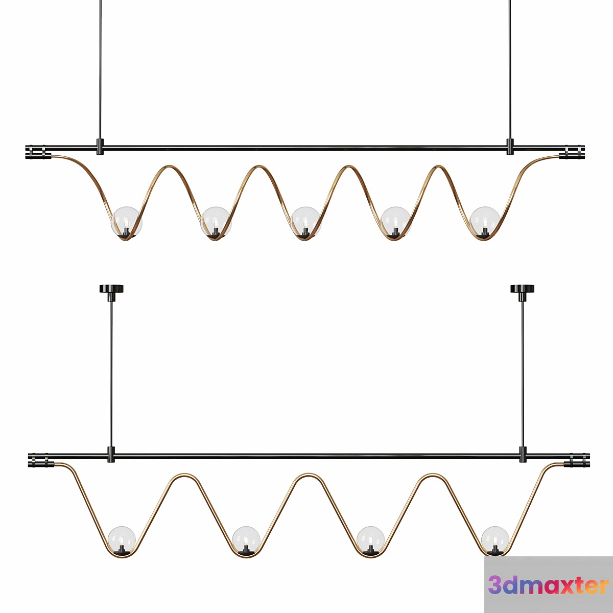 Led chandelier - No.4
