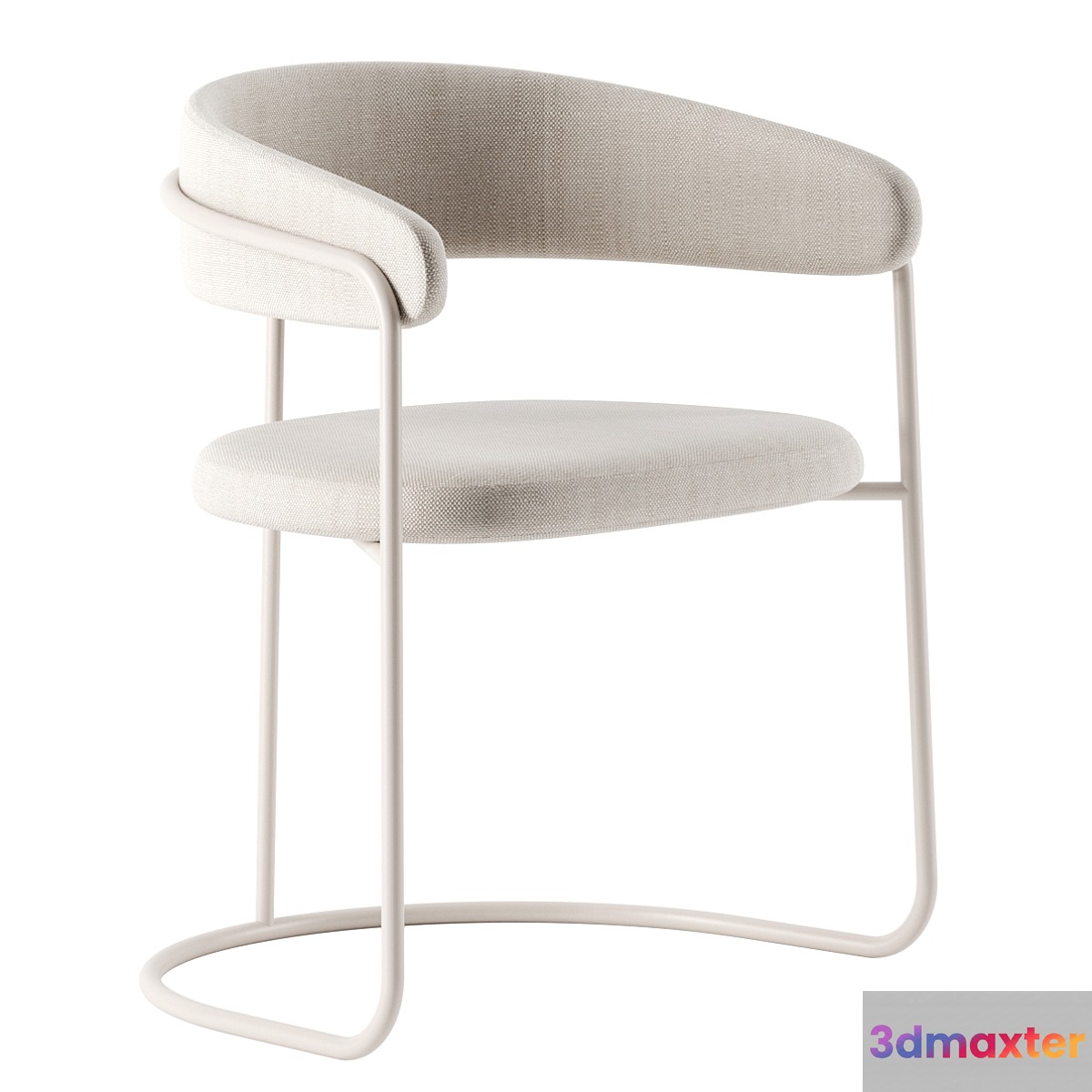 Opus chair by Plus Halle 3D Max