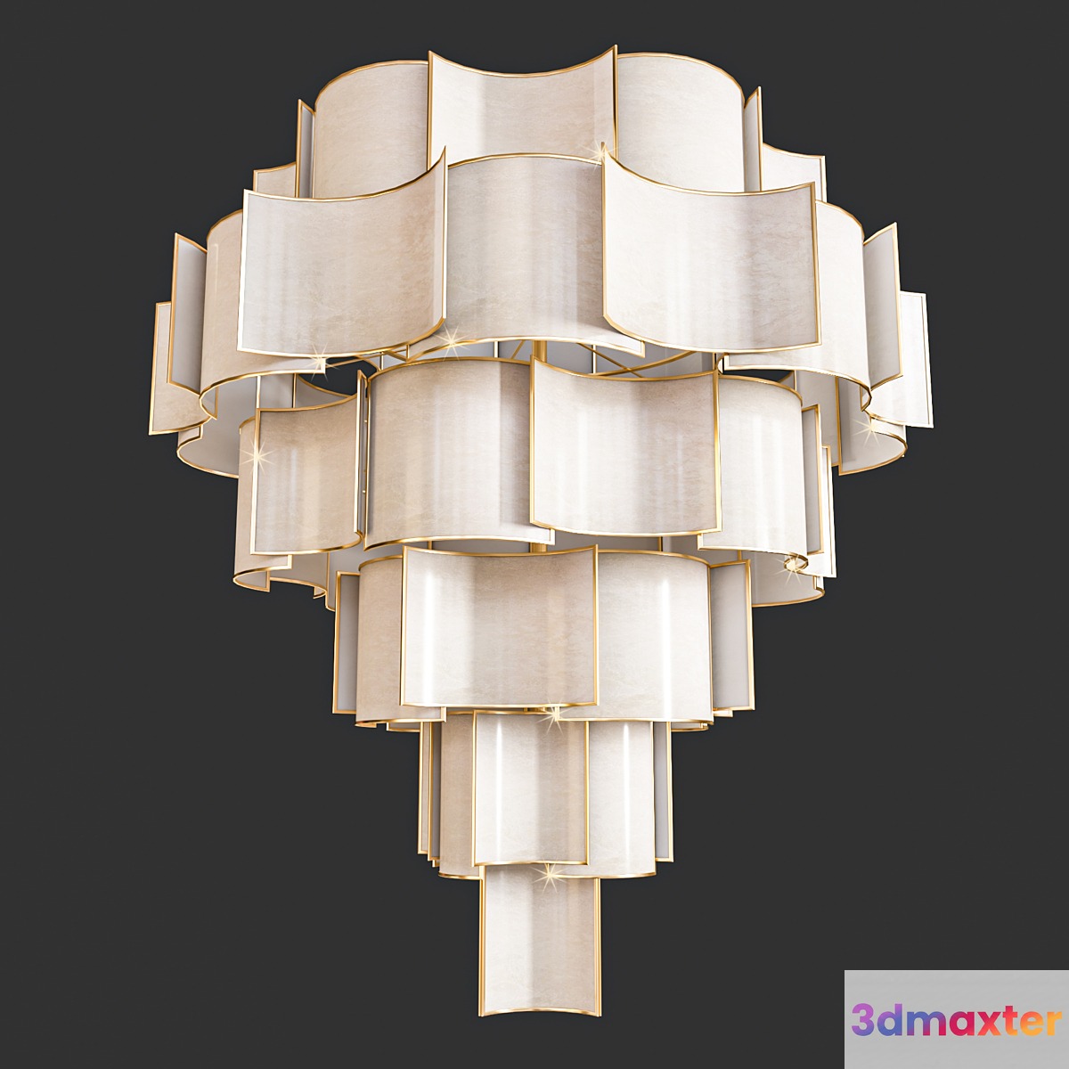 ceiling light 116 3D Max