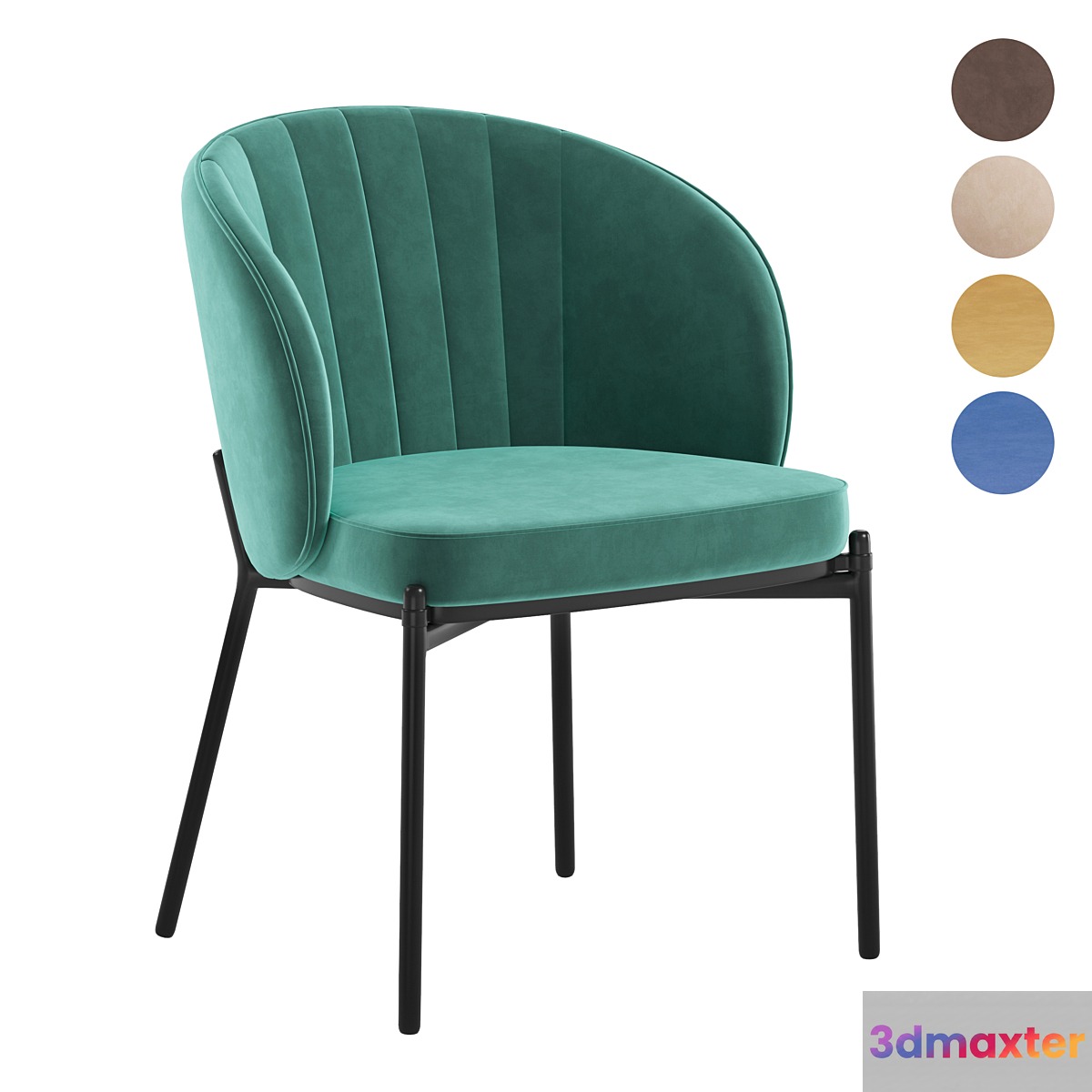 Cruz shell chair 3D Max