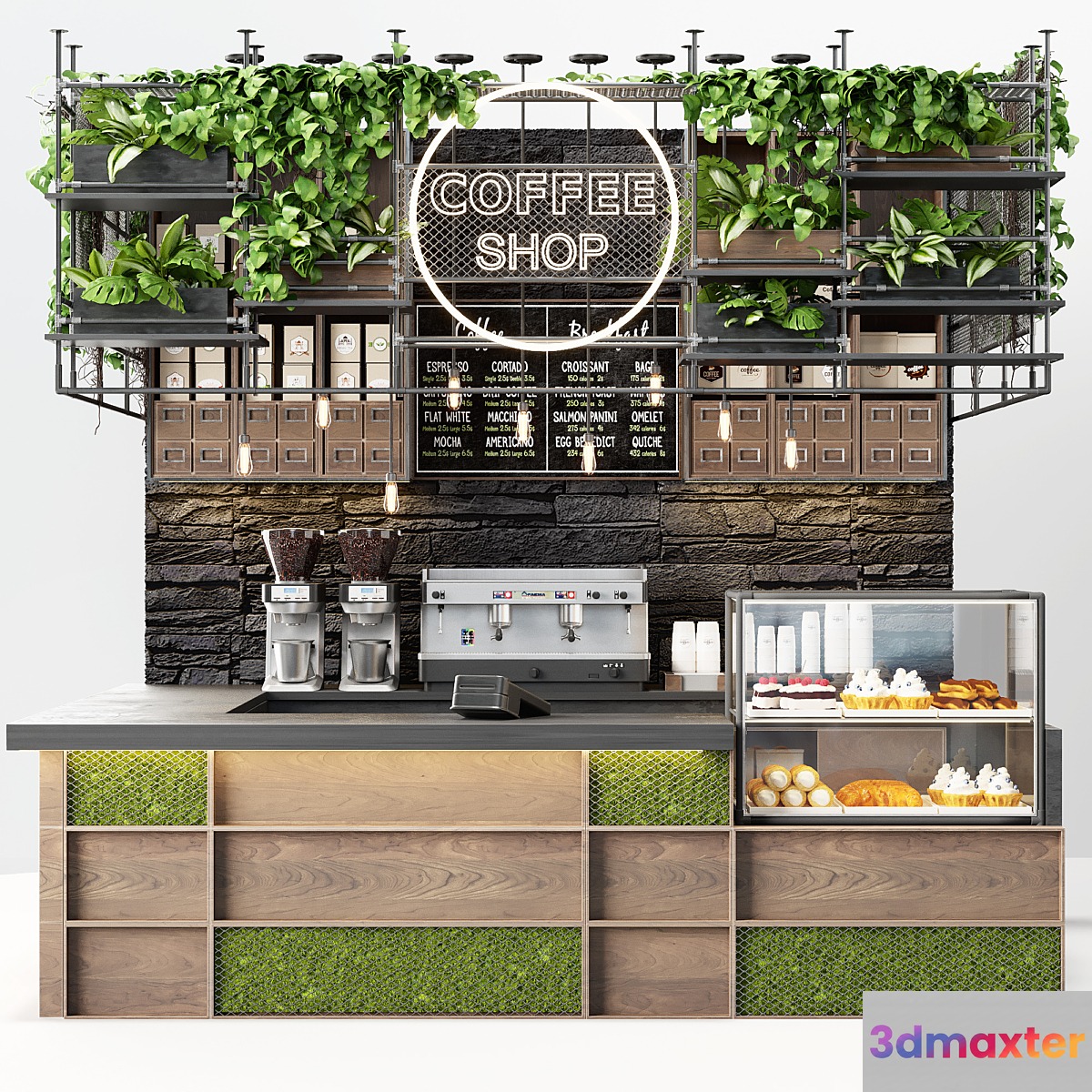 Cafe vol 6 3D Max