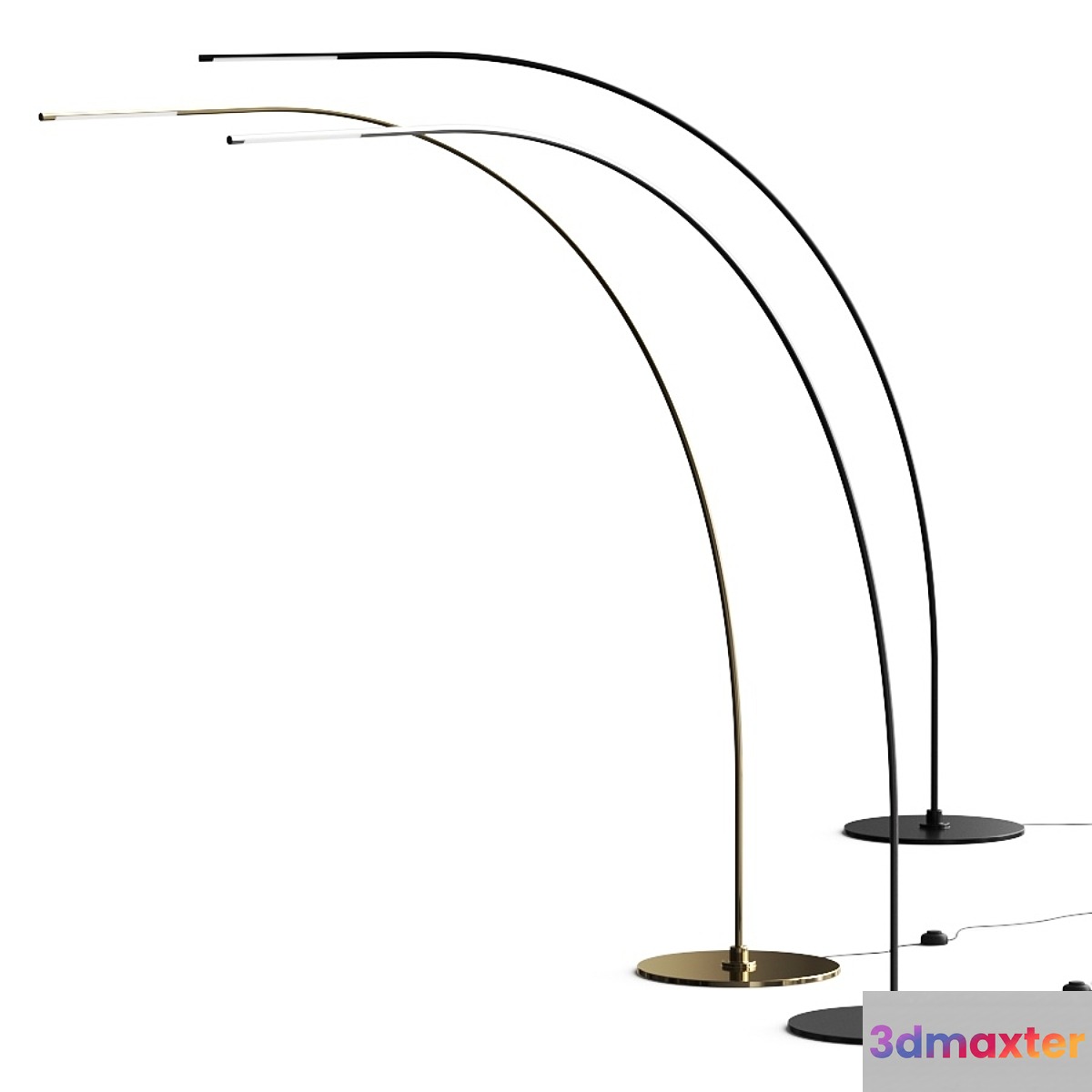 Tonino Lamborghini Casa FD Oval Floor Lamps