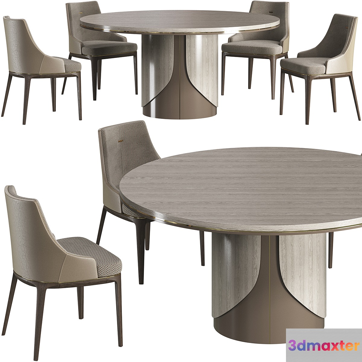 Dining table Frato Treviso + chair Aster Alaton