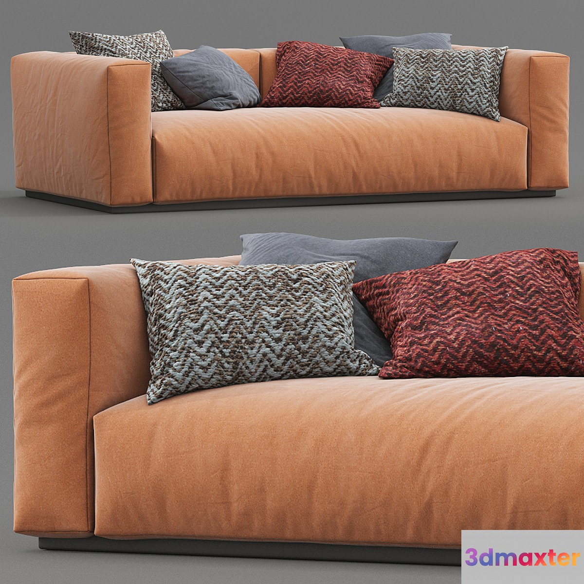 Flexform sofa lario 3D Max