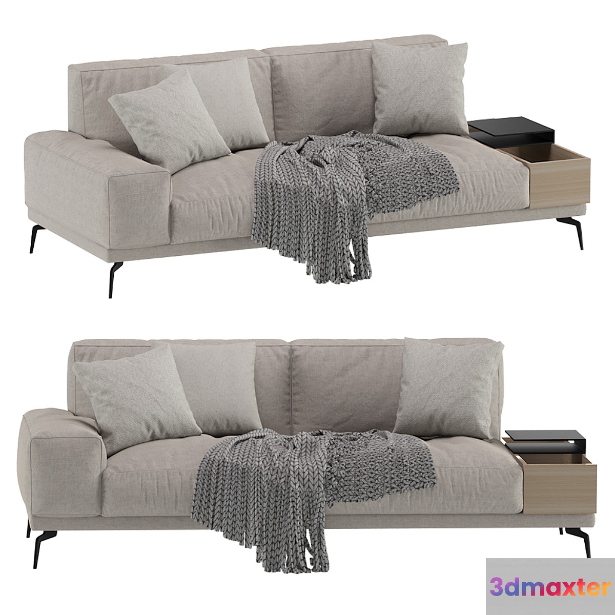 Blake Sofa Ditre Italia 2 seat 3D Max
